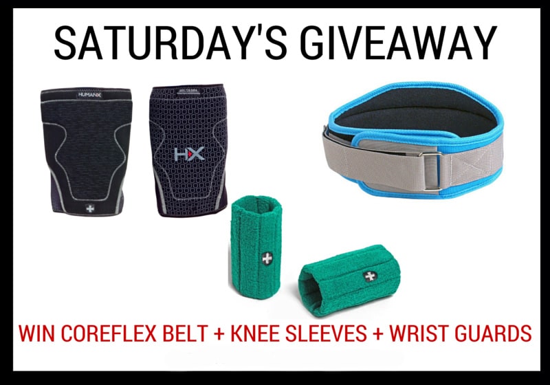HumanX 5in CoreFlex Belt, Knee Sleeves & Wrist Guards