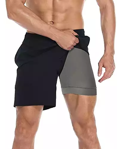 LRD Mens Athletic Workout Shorts