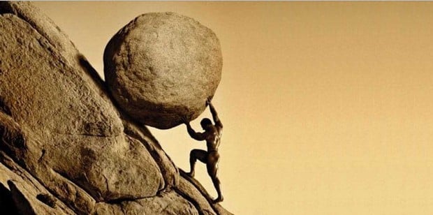 Sisyphus roll