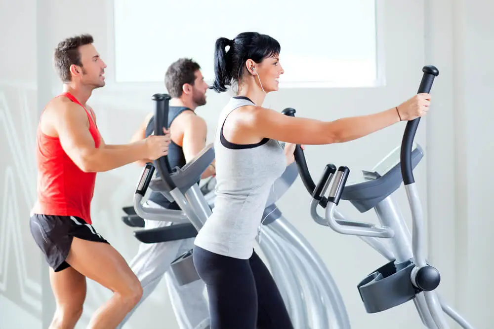 Elliptical upper back discount pain