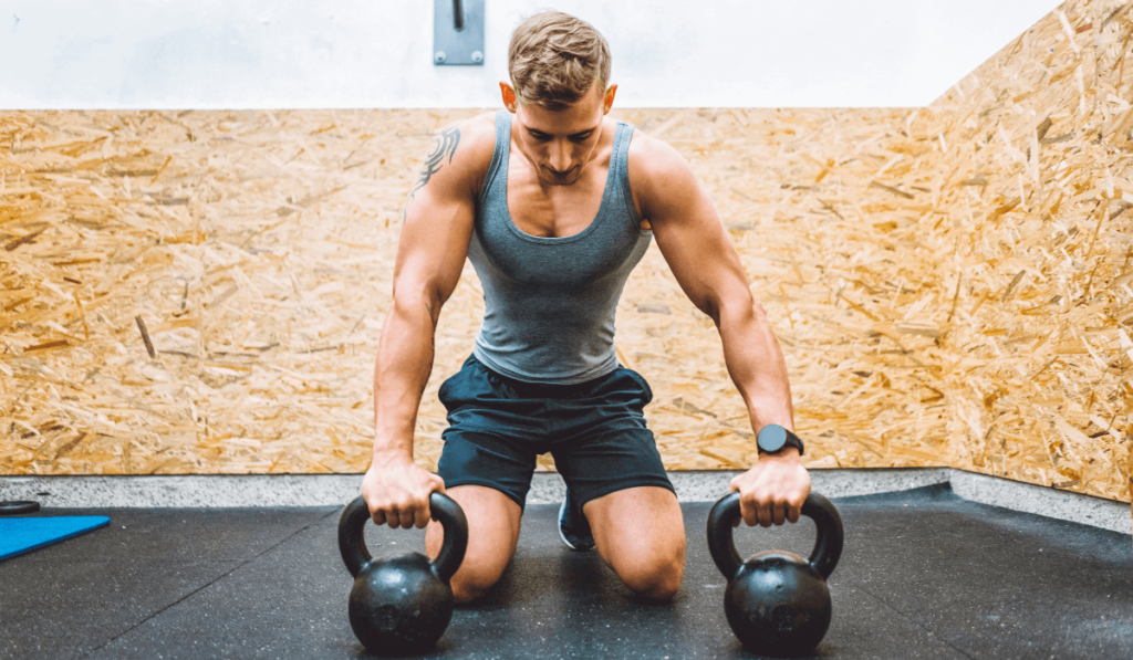 Kettlebell fat loss before and online after