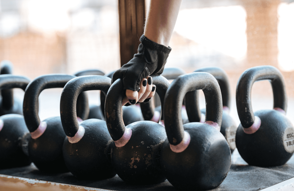Some kettlebells that can be used for kettlebell workouts for women