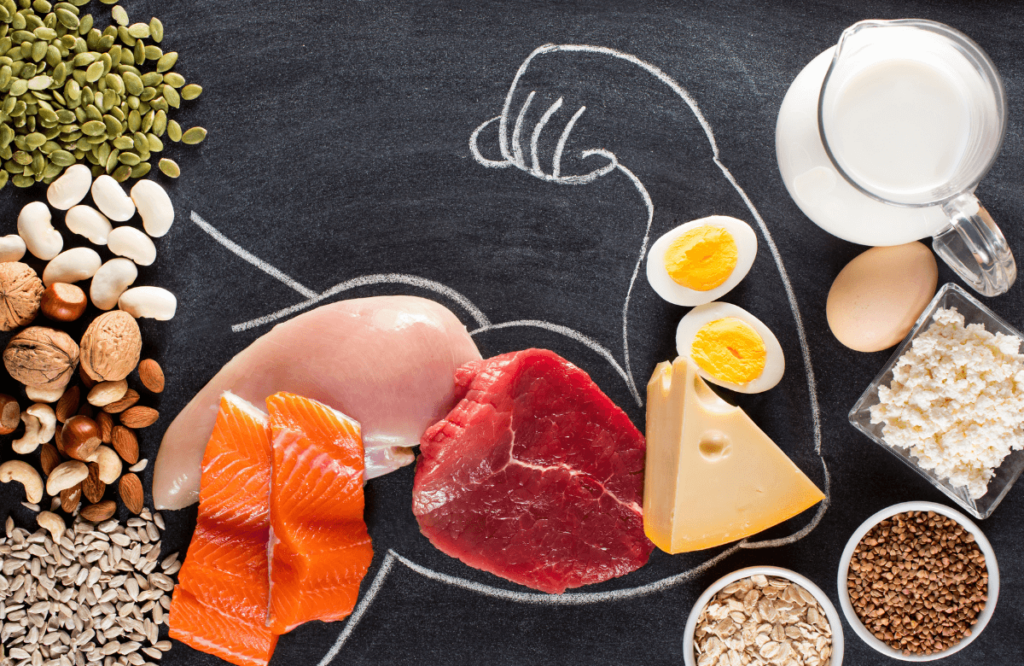 Aliments protéinés qui peuvent aider à éviter le relâchement de la peau après une perte de poids
