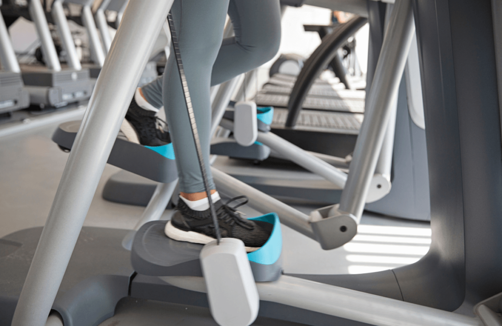 Elliptical stride best sale length chart