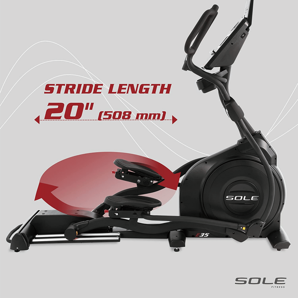 Sole discount folding elliptical