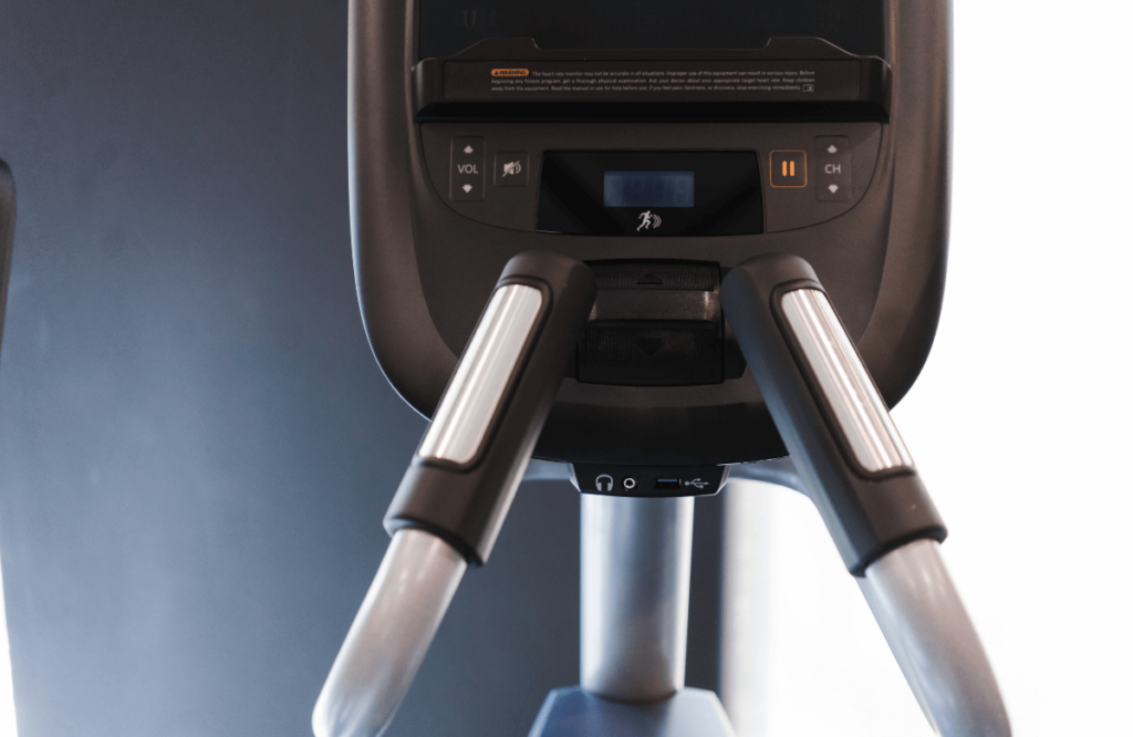 The monitor of an elliptical
