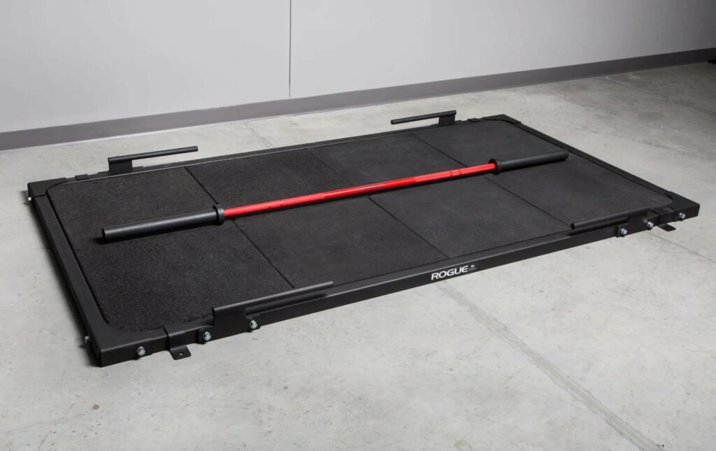 A banded deadlift platform we recommend