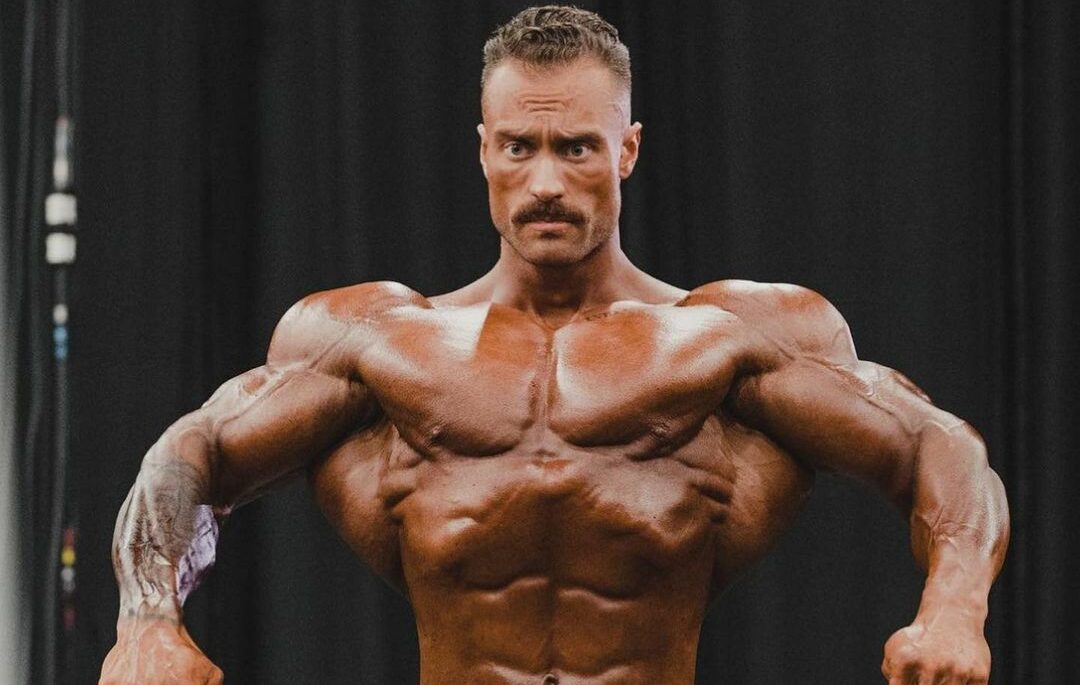 Chris Bumstead (Cbum) pose pour Mr.Olympia