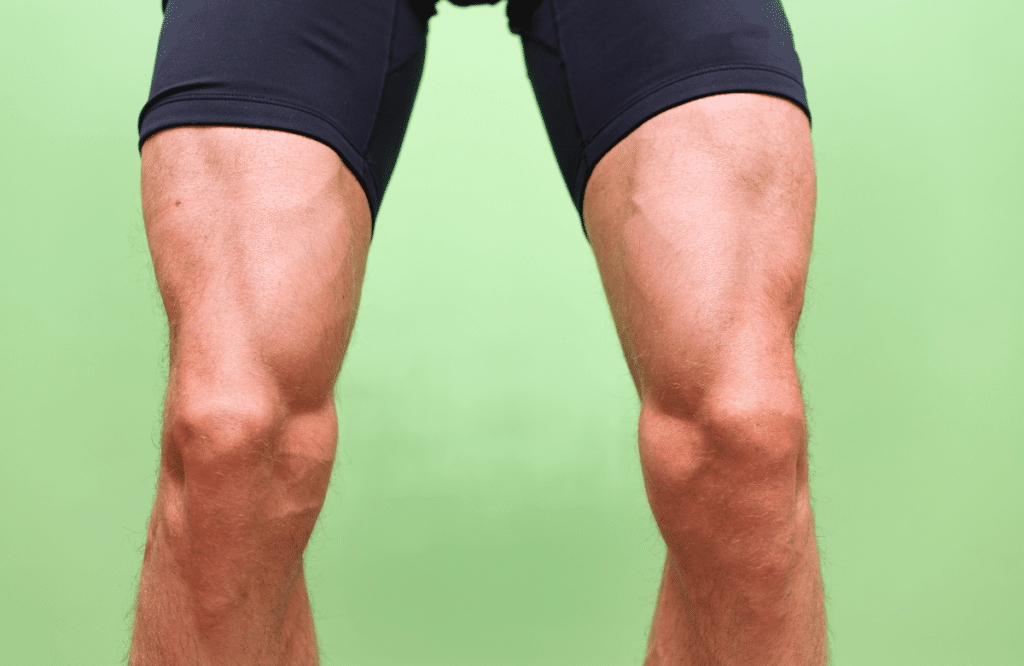 Renforcer ses quadriceps: Voici des quadriceps contractés