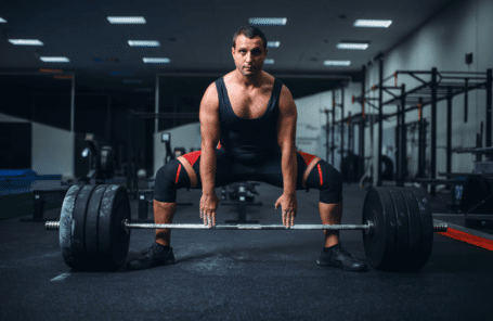 A man learning how to increase deadlift properly