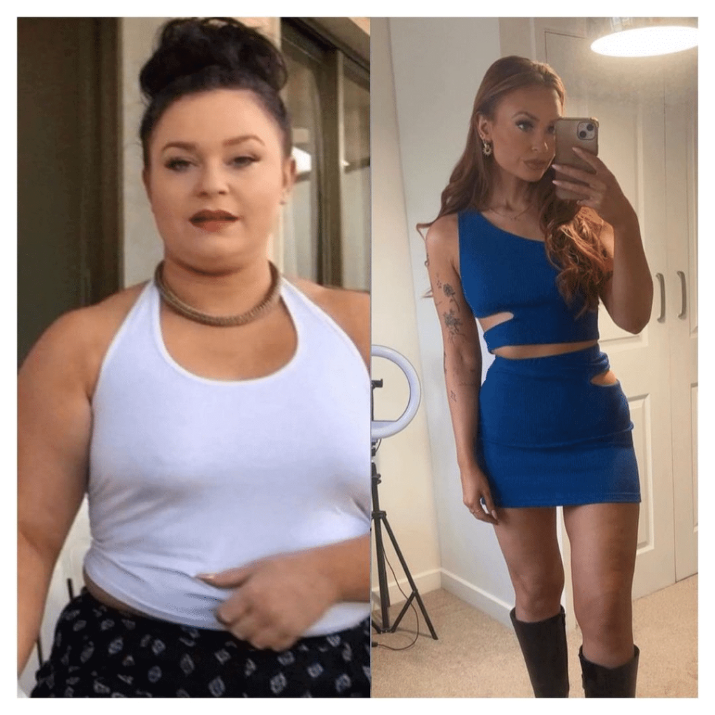 Perte de poids avant/après: La transformation de 