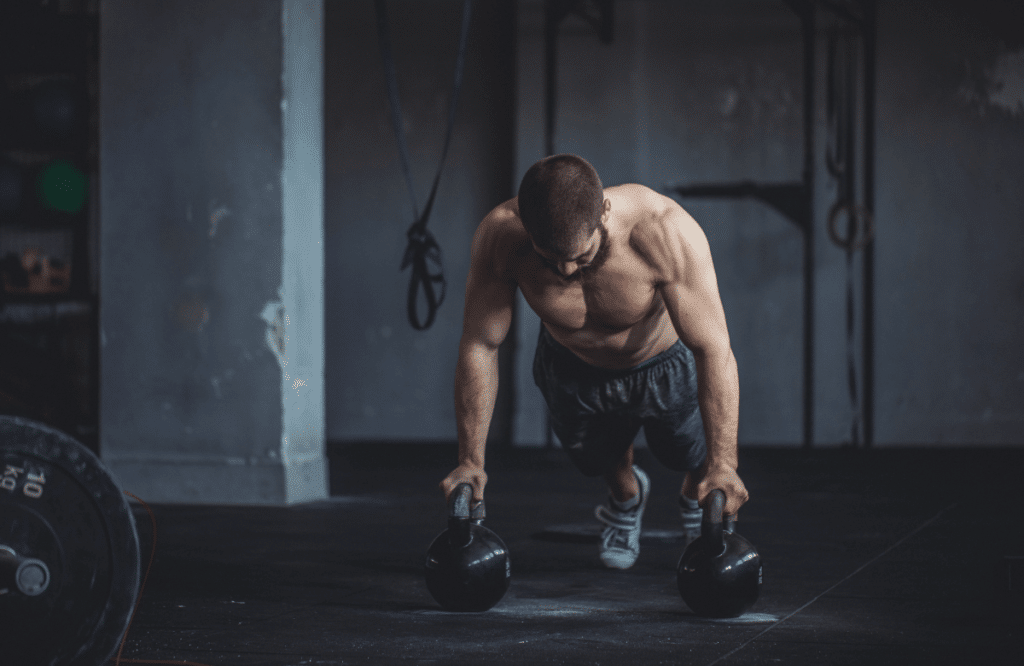 push ups vs bench press routine