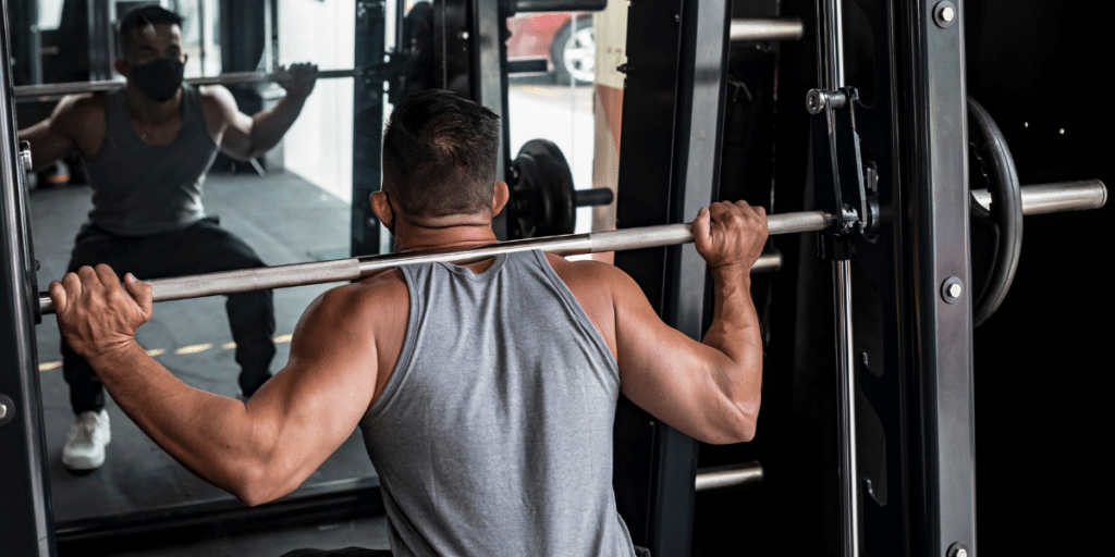 Smith machine rod online weight