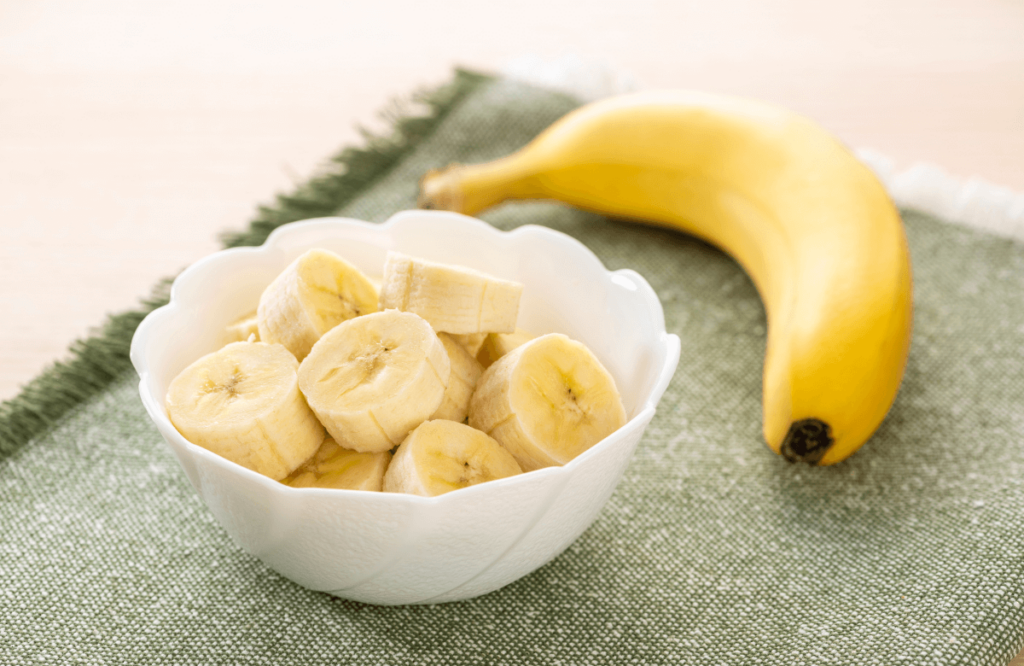 Bananas which can help prevent bloating