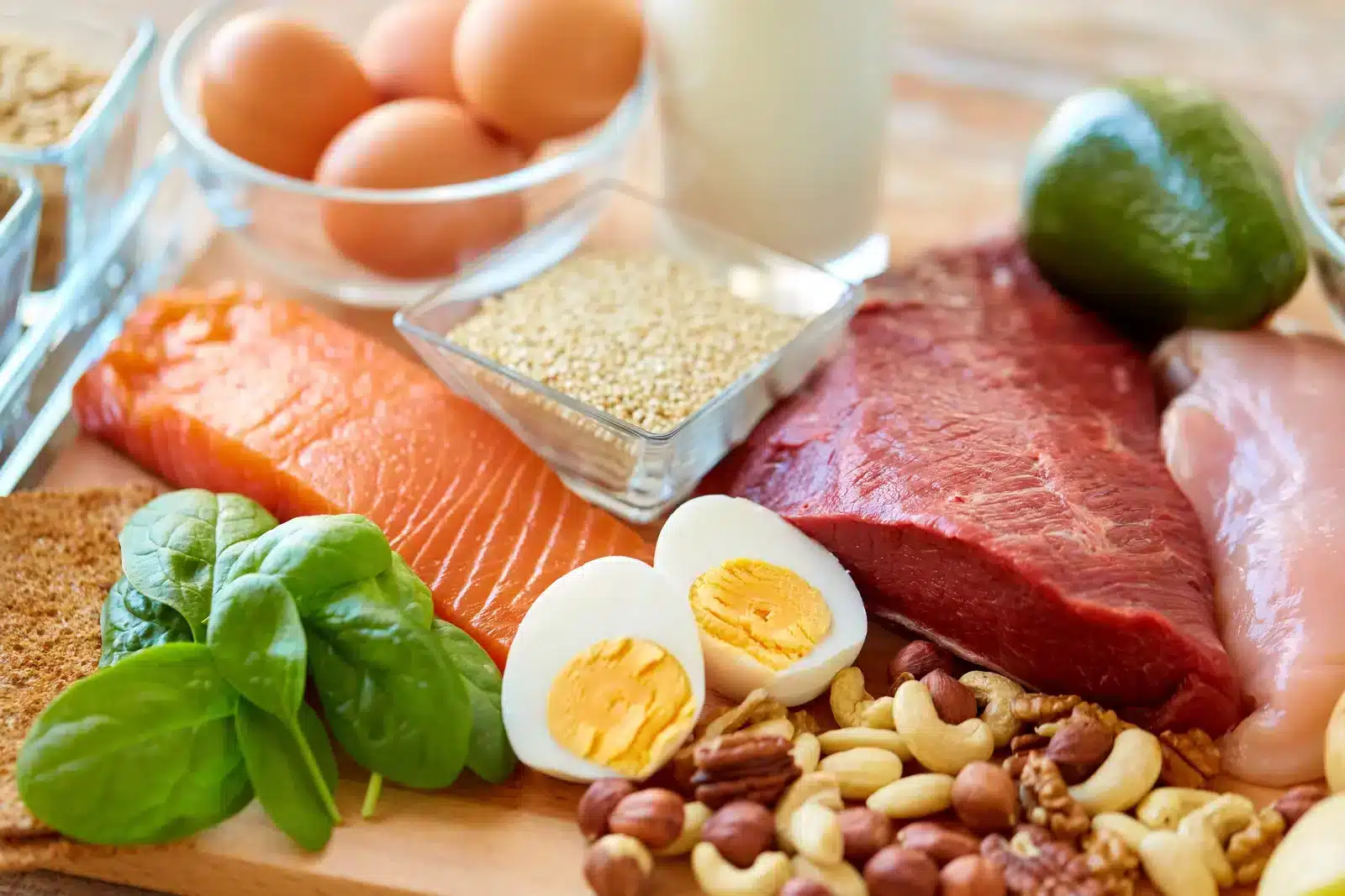high protein low fat food