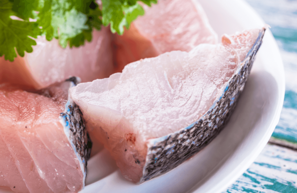 Plate full of fish