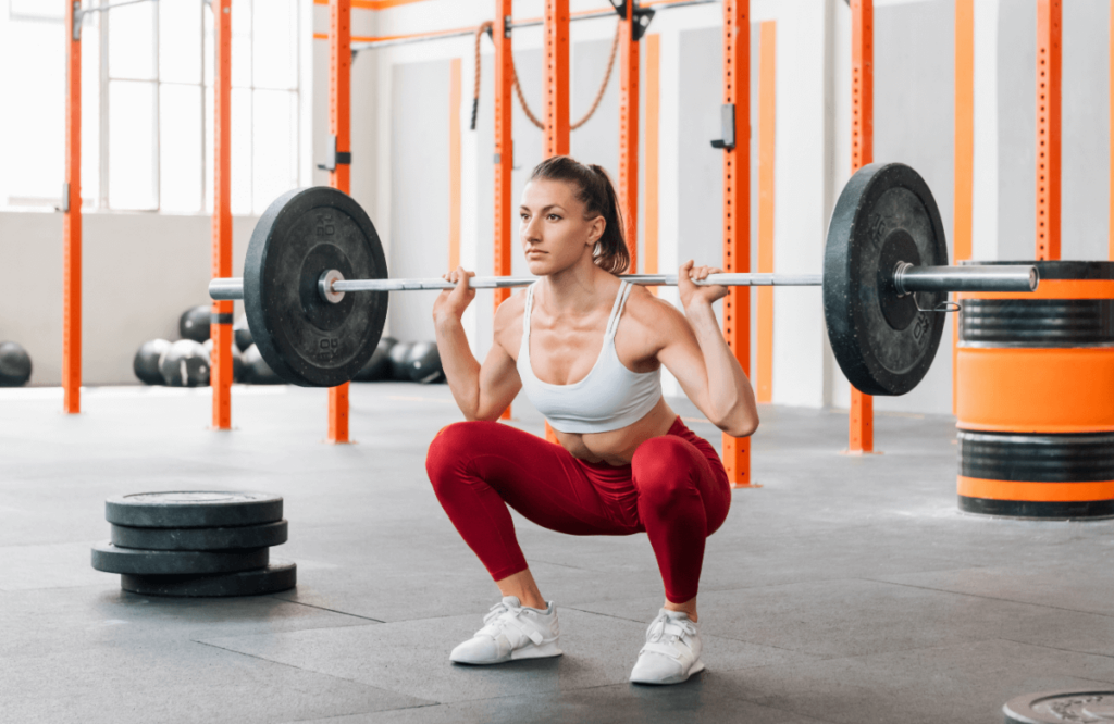 Squatting in deadlift store slippers