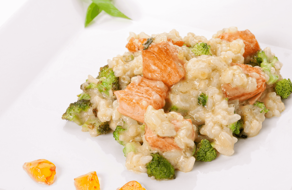 Salmon Risotto