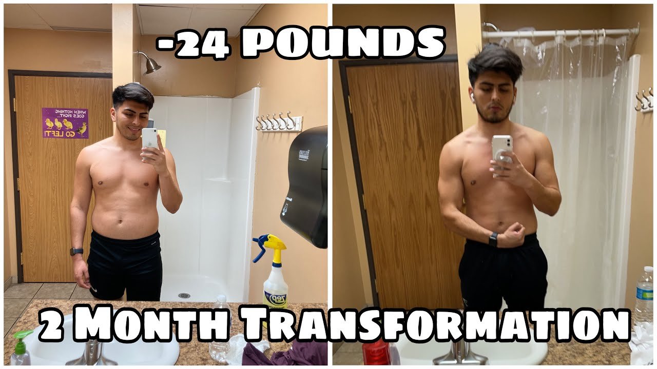 8-Week Weight Loss Before and After