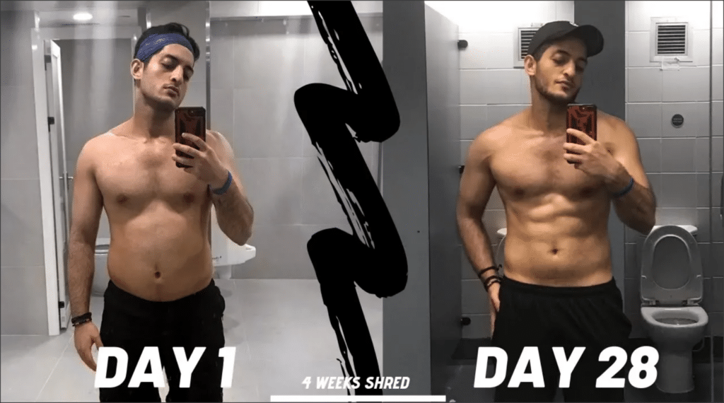 1 Month Workout Results Before and After BoxLife Magazine