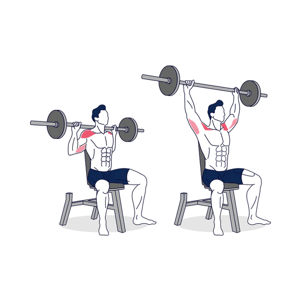 Behind The Neck Overhead Press