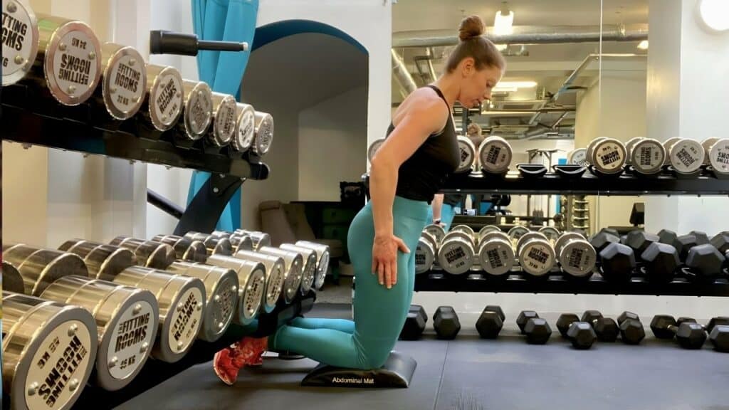 Sample workout plan with Nordic Curls