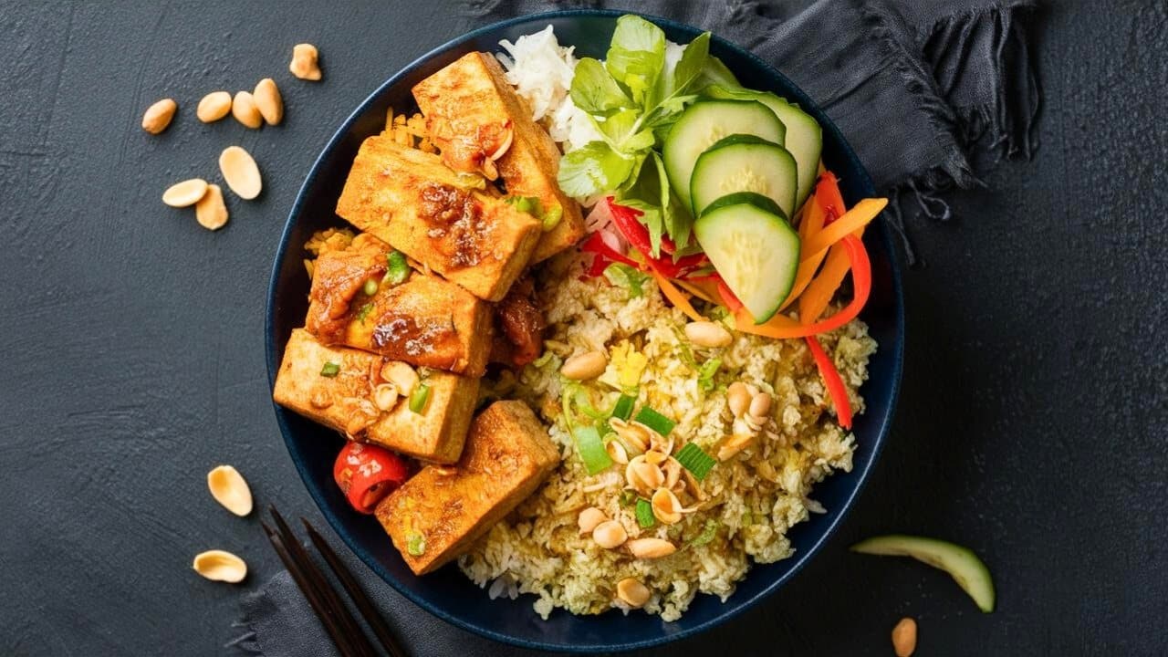 Peanut-Curry-Tofu