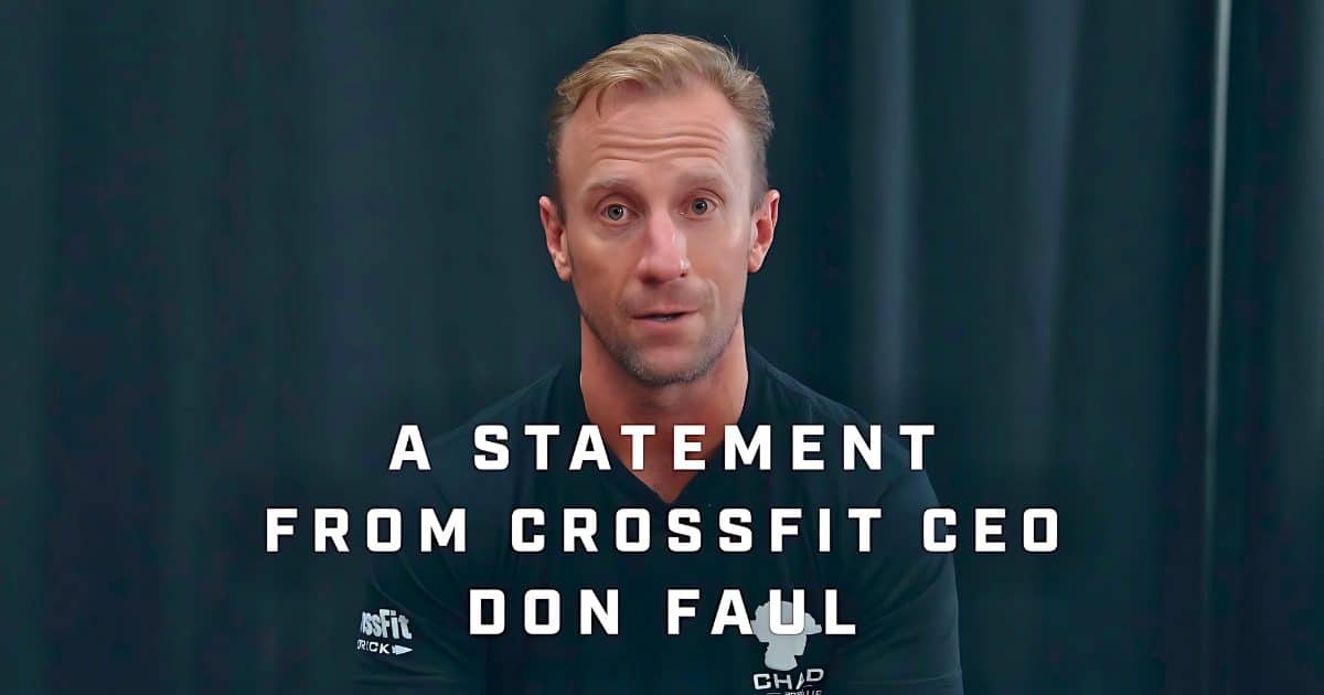 CrossFit CEO Don Faul Addresses Tragic Loss During 2024 Games