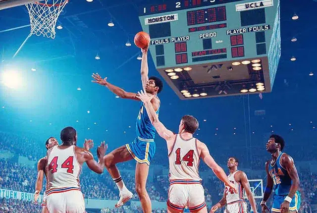 The Iconic Blue Haze in Old Sports Photos Wasn't a Camera Trick