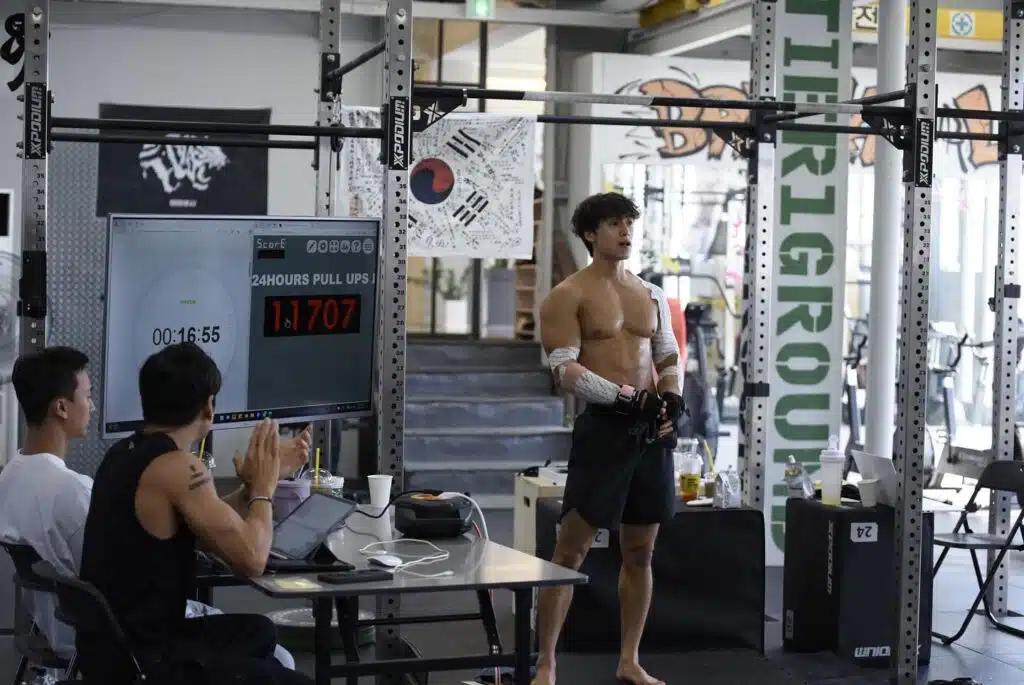New World Record: 11,707 Pull-Ups in 24h For the South Korean Soldier ...