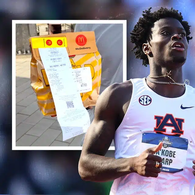 Ja'Kobe Tharp Broke a 13-Year-Old World Record After Eating McDonald's Before Every Race