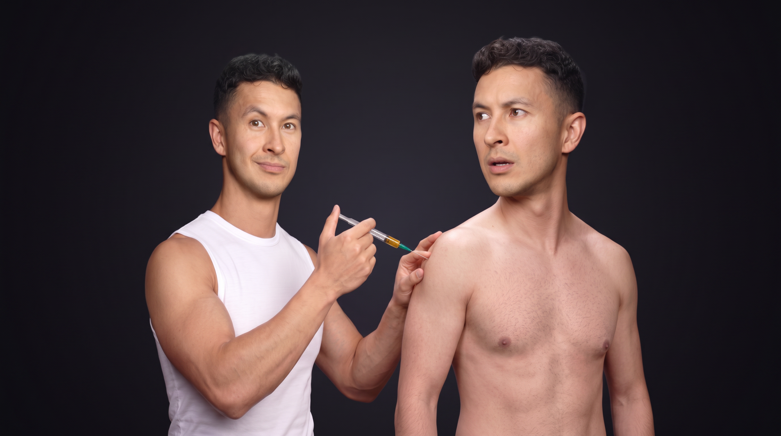 trainer-fake-steroids-flour-transformation