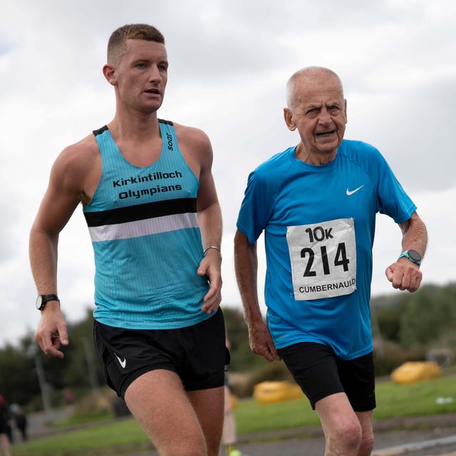90-Year-Old Former Paratrooper Runs World Record 10K at 10:24 Pace With No Plans to Stop