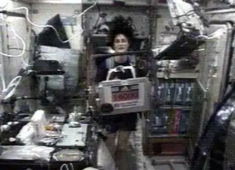 Astronaut Suni Williams Ran a Full Marathon in Space Harnessed to a Treadmill by Bungee Cords