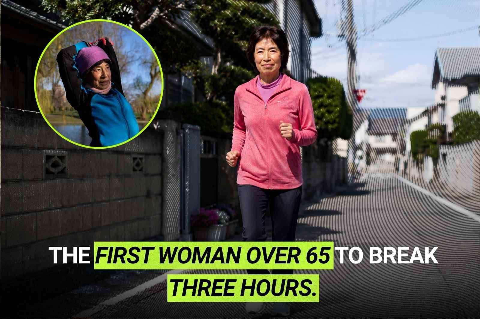 67-Year-Old Mariko Yugeta Runs 2:59:02 to Become First Woman Over 65 to Break Three Hours