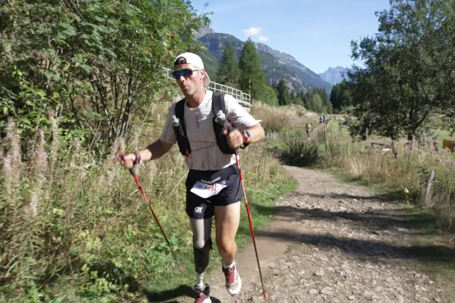 Julien Veysseyre Finished UTMB on a Racing Blade With 2 Hours 25 Minutes to Spare