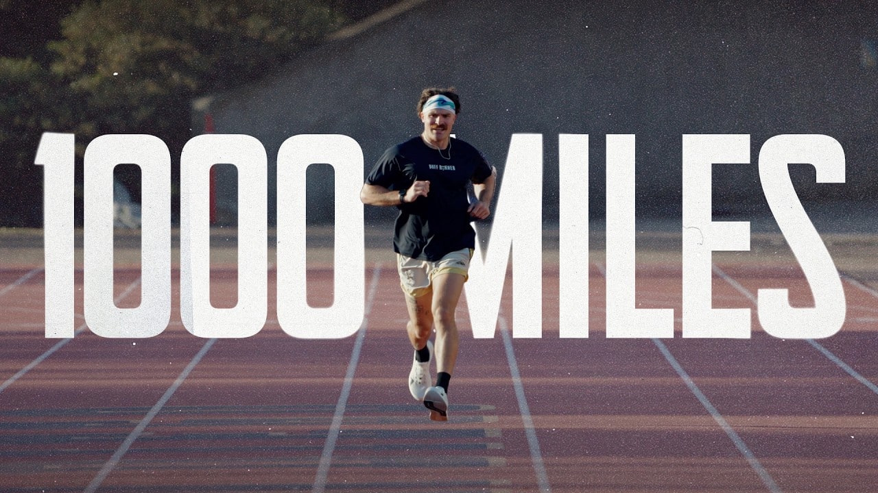 First American to Run 1,000 Miles Around a Track Shares What It Actually Took