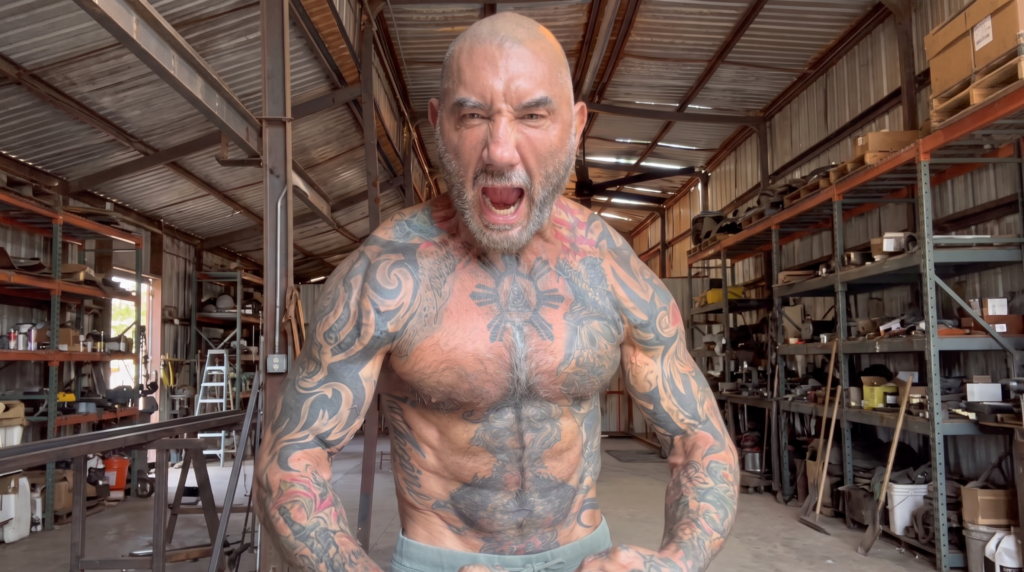 54-Year-Old Dave Bautista Has 2 Months to Transform Into Kratos for God of War Series (He's Already 3