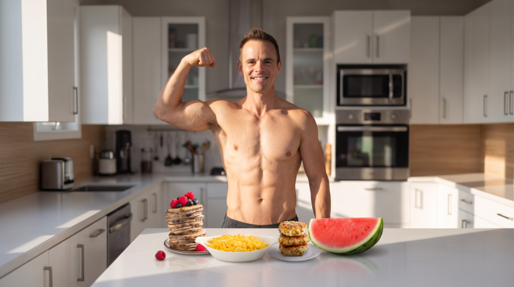 Down 12 Pounds in 30 Days While Eating Mac and Cheese, Pancakes, and Burgers. Here's the Full Daily
